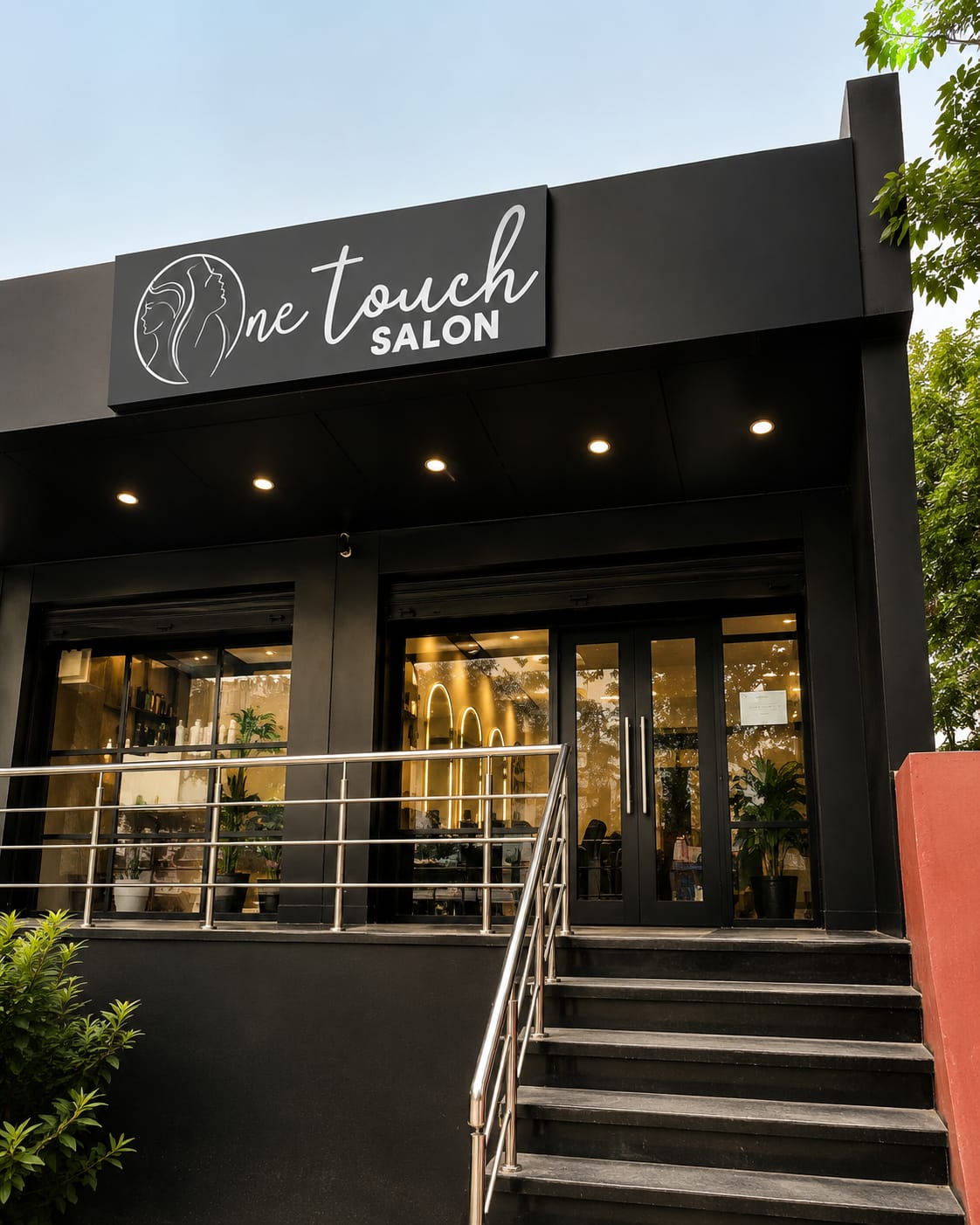 One Touch Salon storefront