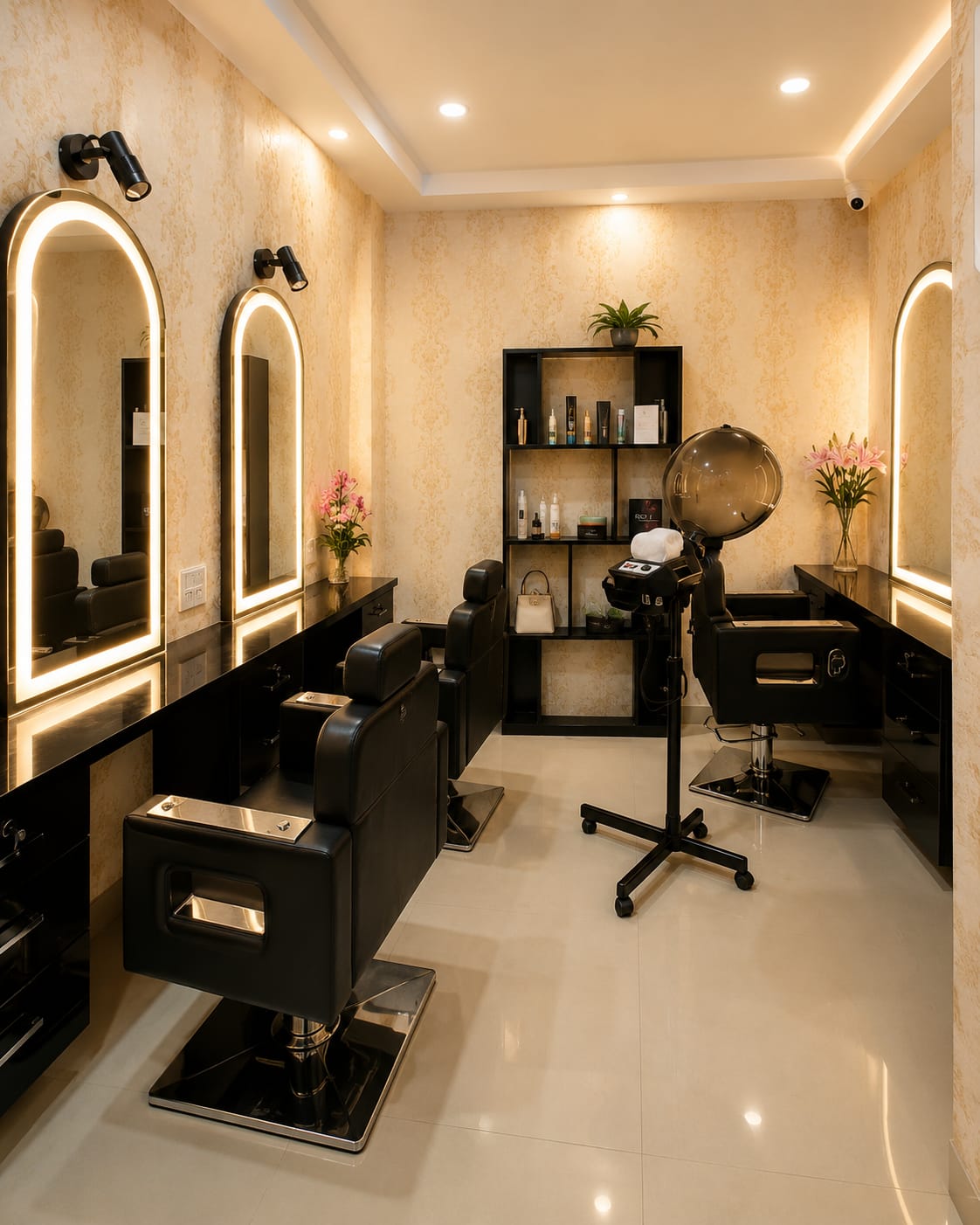 One Touch Salon styling stations